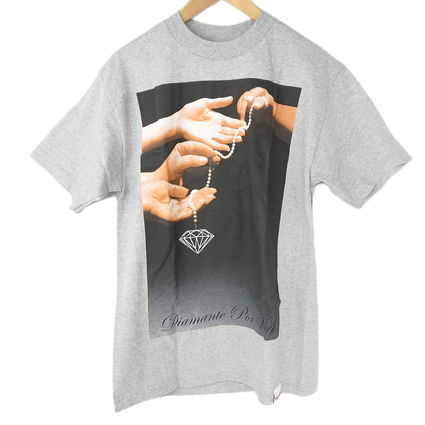 Diamond Por Vida Heather Size M S/s Shirt