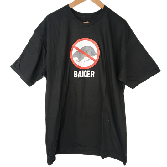 Baker No Rats Black Size XL S/s Shirt