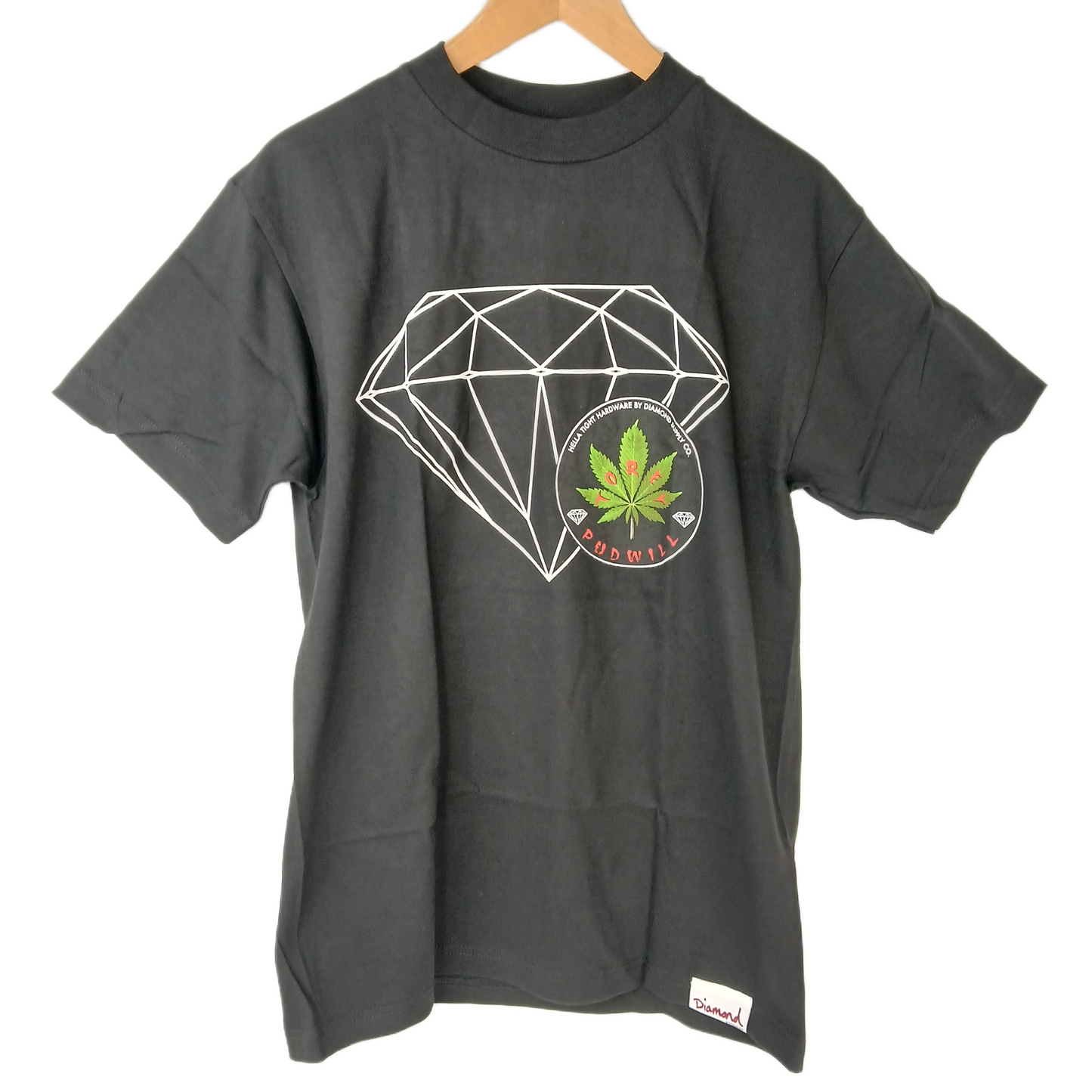 Diamond Torey Pudwill Black Size M S/s Shirt