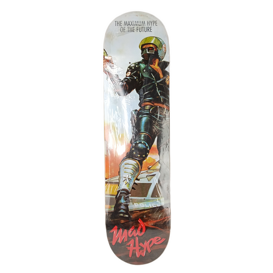 Hype Mad Hype Robot Officer Multi Size 8.125" Vintage NOS Deck