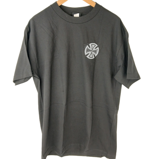 Independent TC Speed Cross Black Grey Silver Size L S/s Shirt