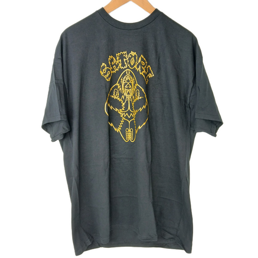 Satori Movement Bigfoot Black Gold Size XL S/s Shirt