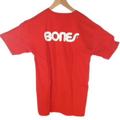 Bones Bones Logo Red White Size Large S/s Shirt