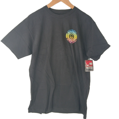 Spitfire Lance Mountain Tye Dye Spiral Black Multi Size Medium S/s Shirt