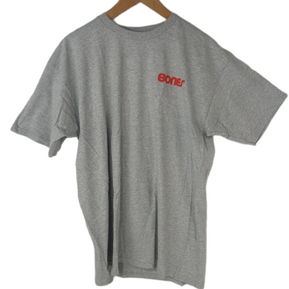 Bones Bones Logo Heather Gray Size Large S/s Shirt