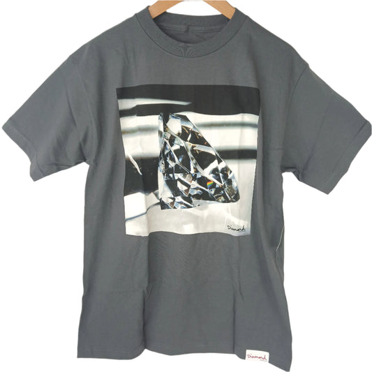 Diamond Brilliant Glass Grey Black Multi Size M S/s Shirt