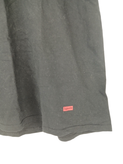 Supreme Minimalist Side Logo Black Red Size XL S/s Shirt