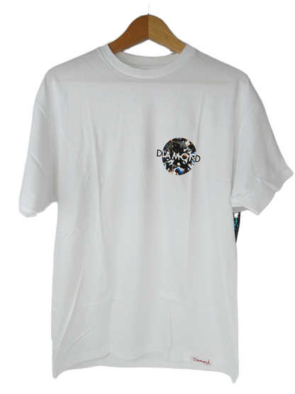 Diamond Clarity Circle What Black Multi Size M S/s Shirt