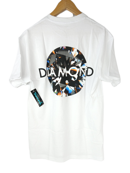 Diamond Clarity Circle What Black Multi Size M S/s Shirt