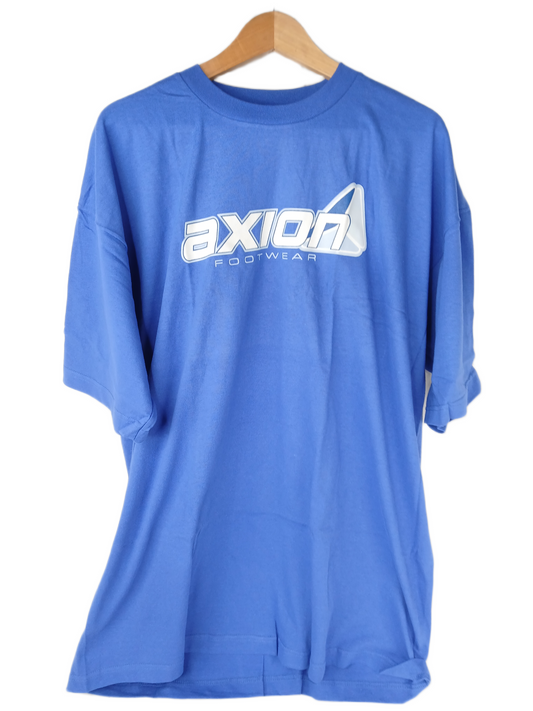 Axion Chest Logo Blue Size XXL S/s Shirt