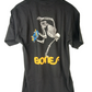 Bones Brigade Skeleton Ollie Plant Black Gold Blue Size L S/s VIntage Shirt