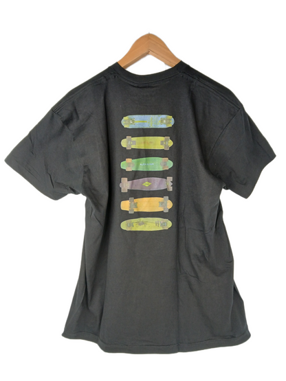 Girl Alex Olson 70's Cruisers Black Multi Size L S/s Vintage Shirt