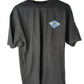 Girl Diamond Girl Text Black Blue Off White Front Back Print Size L S/s Vintage Shirt
