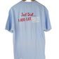 Shut "Hows My Skating?" Chest Logo Blue Red Size L S/s Shirt