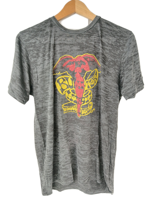 Bummer High Angel Grey Thrasher Gold Red Size M S/s Vintage Shirt