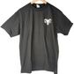 Creature Goat White Black Front & Back Print Size M S/s Vintage Shirt