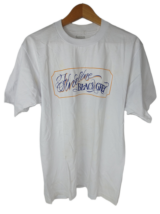 Mister Cartoon Know It All's White Multi Size M S/s Vintage Shirt