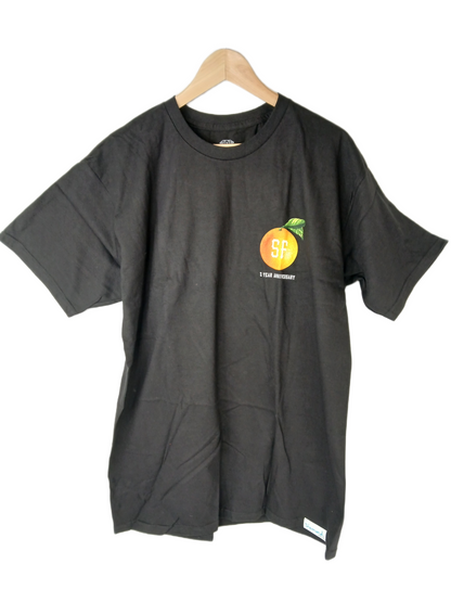 Diamond Larry June Graphic Black Multi Size L S/s Vintage Shirt