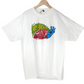 Santa Cruz Happy Birthday Jim Phillips 70 Year Anniversary Graphic Screaming Hand White Multi Size Large S/s Vintage Shirt