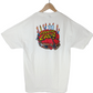 Santa Cruz Happy Birthday Jim Phillips 70 Year Anniversary Graphic Screaming Hand White Multi Size Large S/s Vintage Shirt