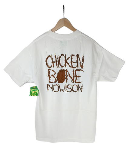 Shake Junt Braydon Szafranski Fried Chicken Batman Chicken Bone Nowison White Green Multi Size L S/s Vintage Shirt