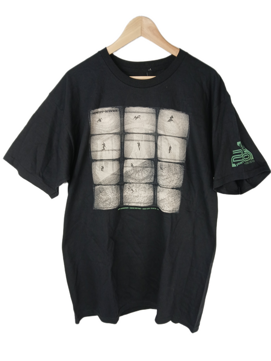 Alien Workshop Memory Screen 20 Year Anniversary Black Brown Green Size L S/s Vintage Shirt