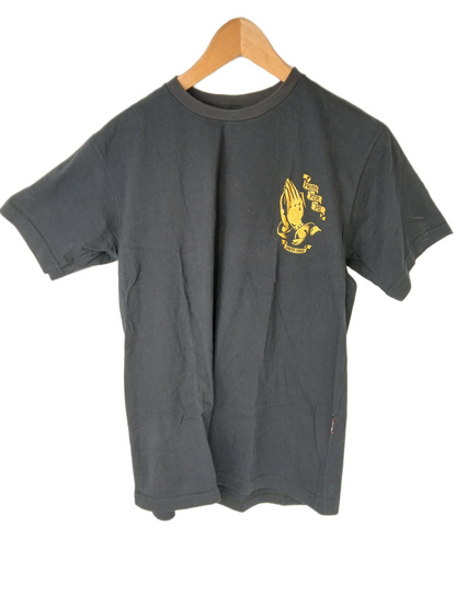 Santa Cruz Jason Jessee Pray For Me Black Gold Size M S/s Shirt