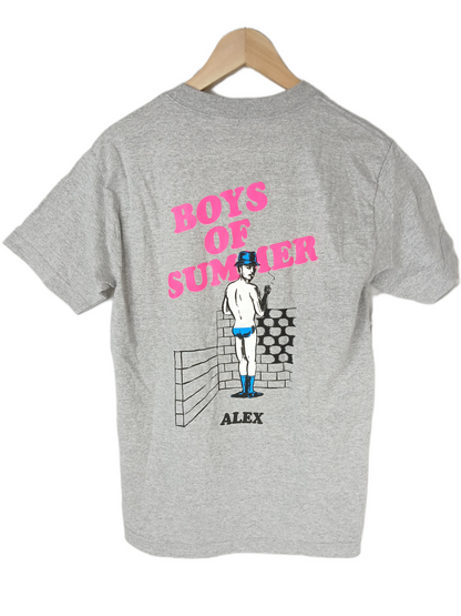 Boy of Summer Alex Front Pocket Grey Size S S/s Shirt