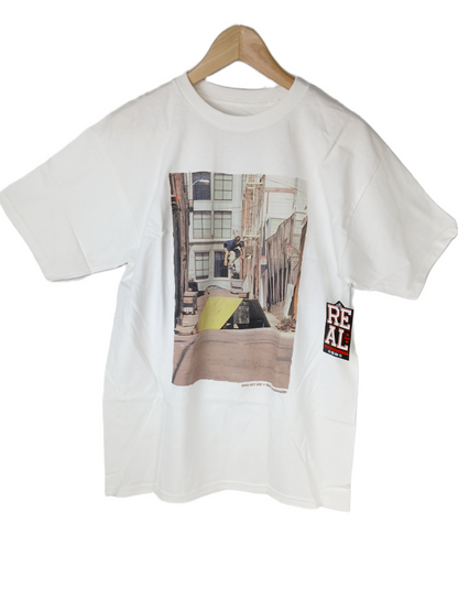 Real Keith Hufnagel Photo White Size M S/s Shirt