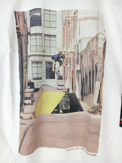 Real Keith Hufnagel Photo White Size M S/s Shirt