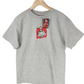 World Industries Ransom Skull Chest Logo Grey Red Black Size L S/s Shirt