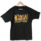 Spitfire Burn Four Ever Black Orange Silver Size L S/s Shirt