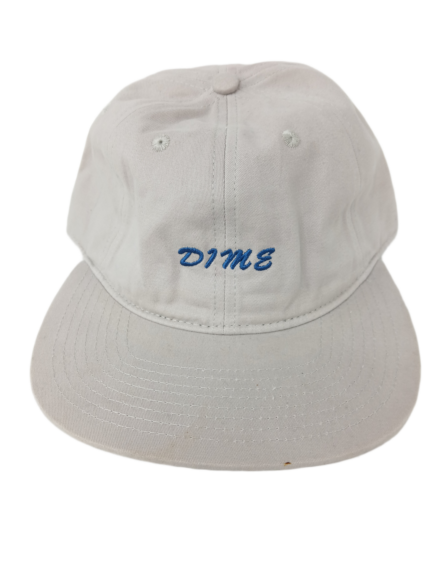 Dime Blue Dime Logo Tan One Size Fits All Vintage Snapback Hat