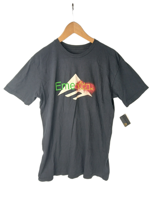 Emerica Emexico Black Size L S/s Shirt