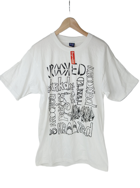 Krooked Assorted White Black Size L S/s Shirt