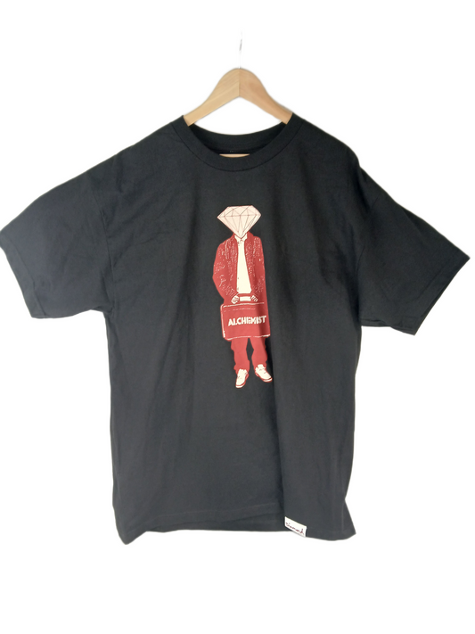 Diamond Alchemist Black Red White Size XL S/s Shirt