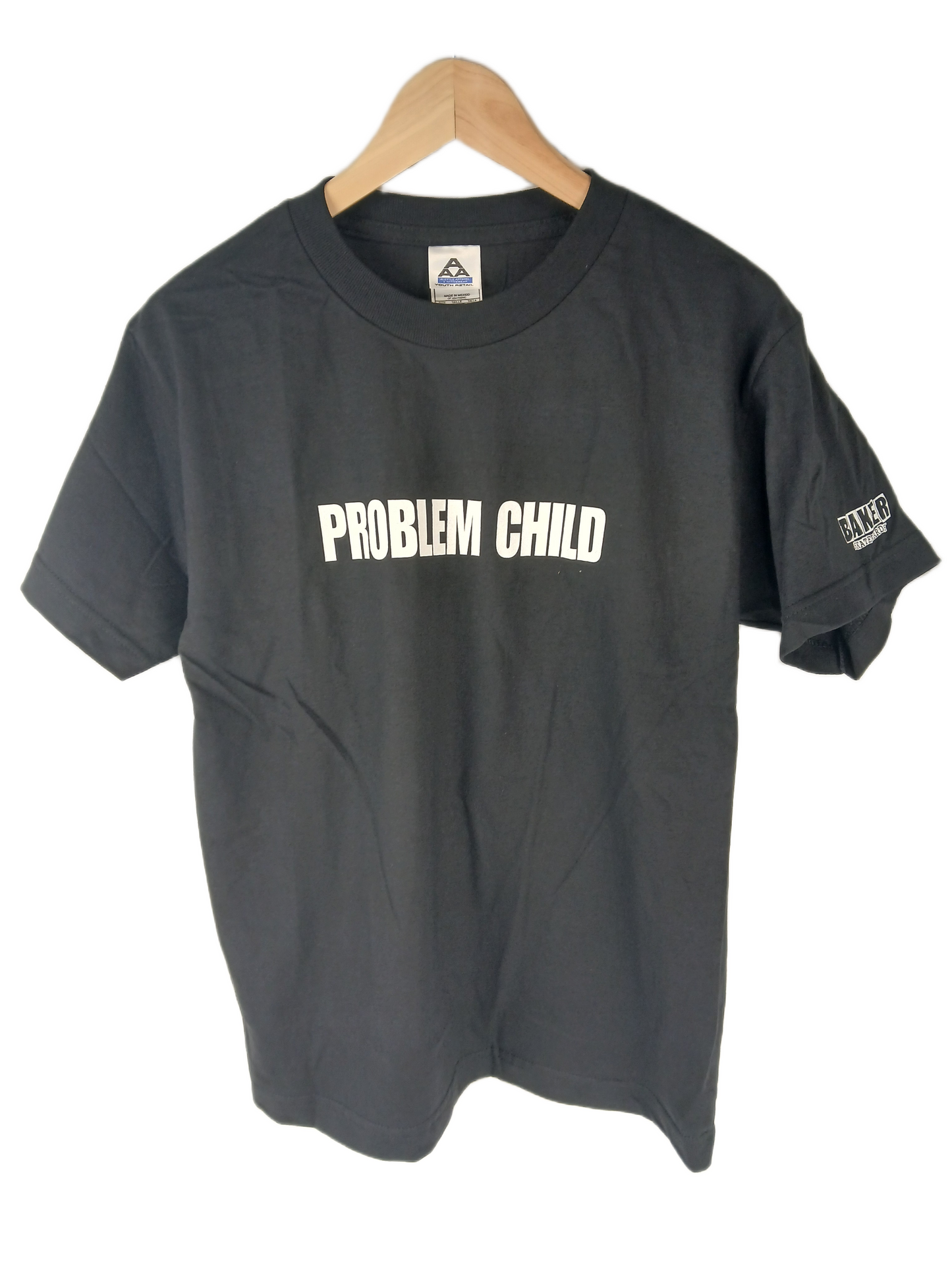 Baker Problem Child Black White Size S S/s Shirt
