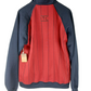 Independent Truck Company ITC Initials Striped Red Blue Size L L/s Vintage Zip Up Jacket