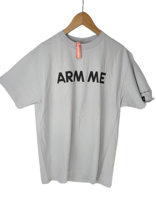 Shut Arm Me Grey Black Size L S/s Shirt