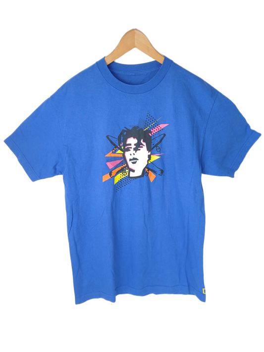 Fourstar Retro Head Blue Multi Color Size L S/s Shirt