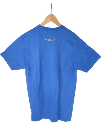 Fourstar Retro Head Blue Multi Color Size L S/s Shirt