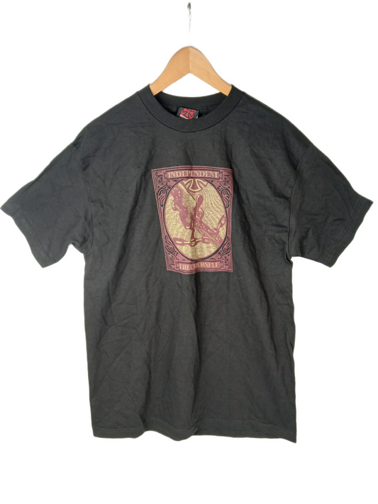 Independent Free Yourself Black Red Size L S/s Shirt