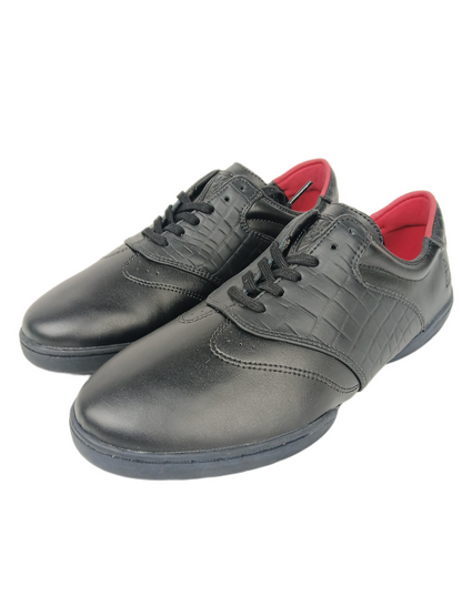 HUF Dylan Rieder Dylan BLCR Black Leather Croc CP51003 US Mens Size 7.0 Shoes