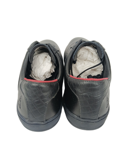 HUF Dylan Rieder Dylan BLCR Black Leather Croc CP51003 US Mens Size 7.0 Shoes