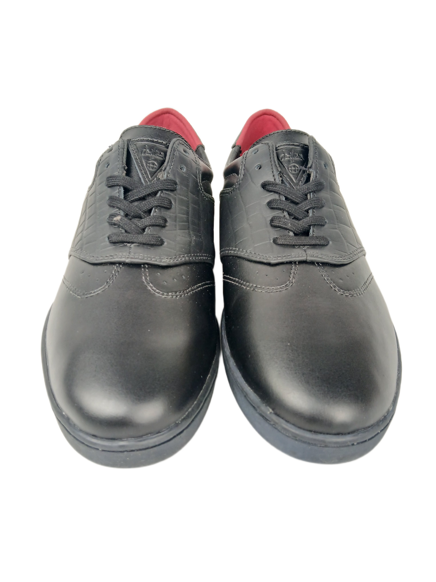 HUF Dylan Rieder Dylan BLCR Black Leather Croc CP51003 US Mens Size 7.0 Shoes