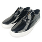 HUF Dylan Rieder Dylan Slip On Patent Blk Black Leather VC55X01 US Mens Size 6.0 Shoes