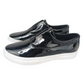 HUF Dylan Rieder Dylan Slip On Patent Blk Black Leather VC55X01 US Mens Size 6.0 Shoes