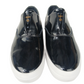 HUF Dylan Rieder Dylan Slip On Patent Blk Black Leather VC55X01 US Mens Size 6.0 Shoes