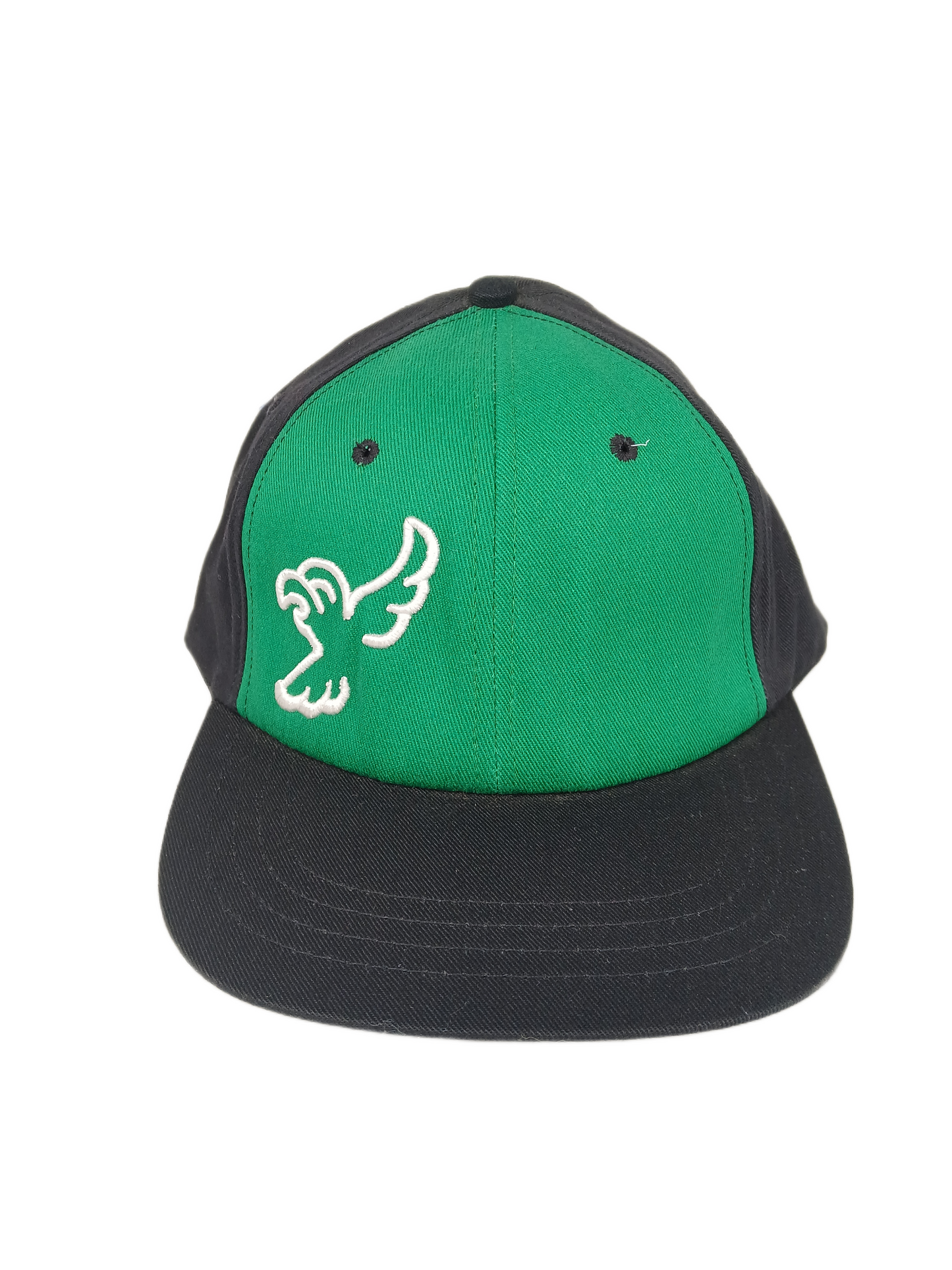Domestics Fred Gall Bird Black Green Silver One Size Fits Most Vintage Flexfit Hat