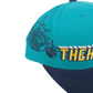 The Hundreds Rosewood Overtime Turquoise Gold Silver One Size Fits All Vintage Snapback Hat